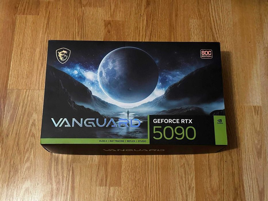 Placa video MSI GeForce RTX 5090 VANGUARD SOC 32GB GDDR7 512 SIGILATA