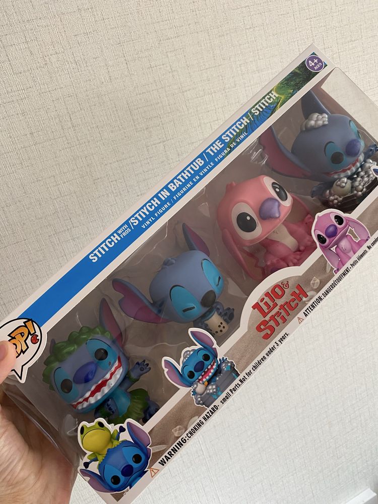 Комплект фигурки Stitch, Стич  - 4 броя