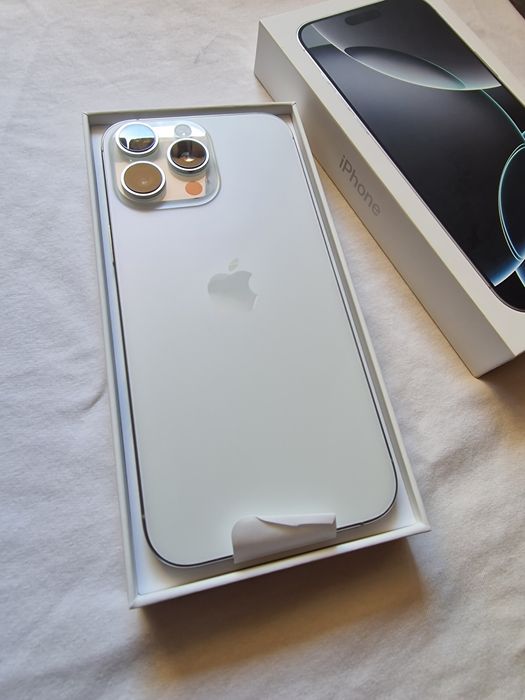 IPHONE 16 PRO MAX 1Tb ,ca nou white , full în cutie