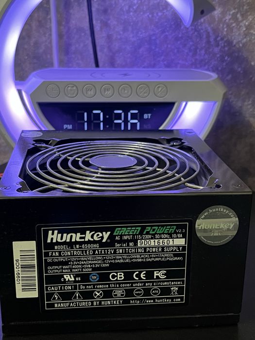 Продам блоки питания Huntkey Green Power
