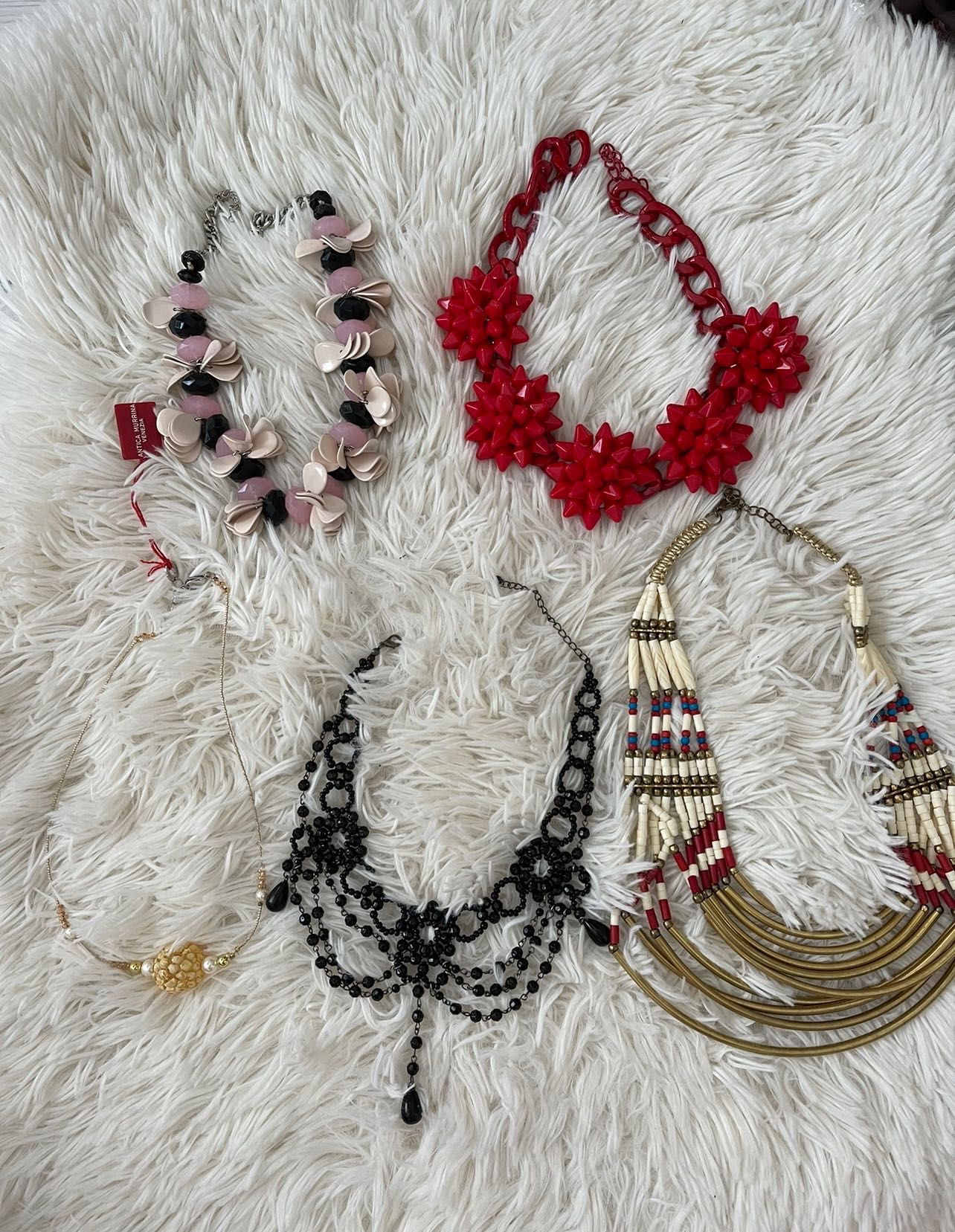 Swarovski Zara H&M Бижута Огърлица Гривна Обеци