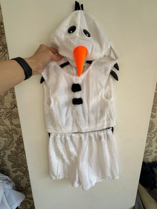 Костюм снеговика детский