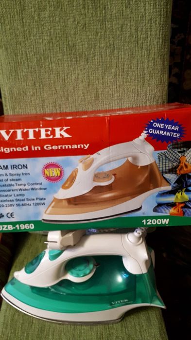 Утюг паровой Vitek абсолютно новый