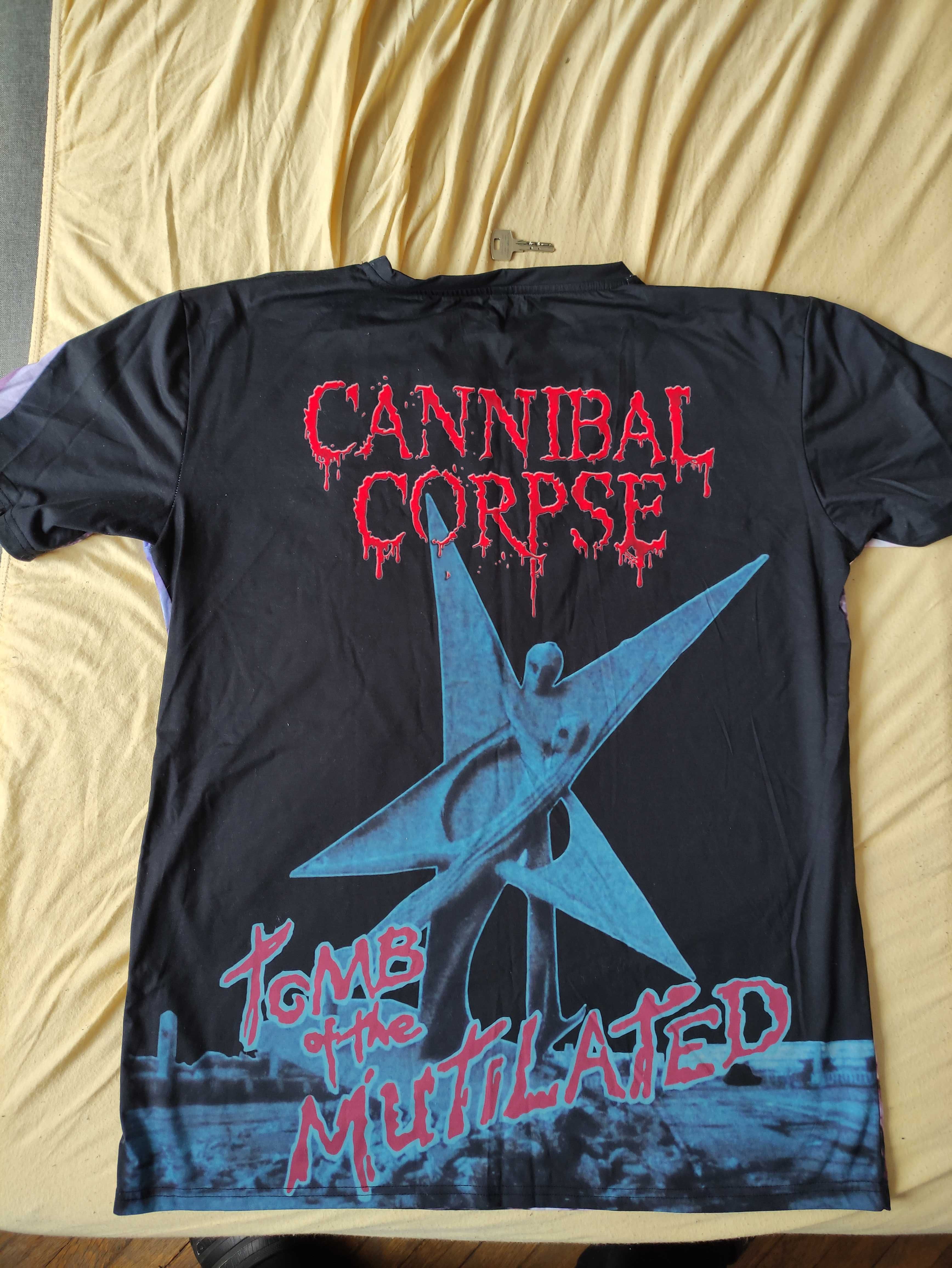 Тениска Cannibal corpse Death metal obituary autopsy slayer deicide