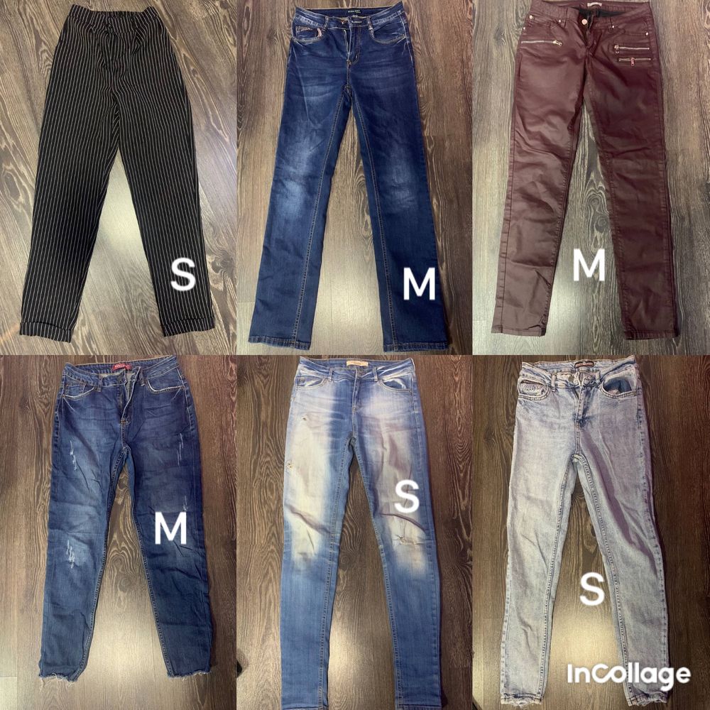 Модные джинсы , брюки женские  , юбка, джинсовые шорты на s m