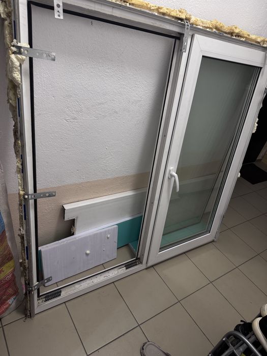 Пластиковое окно, целое, 140*150