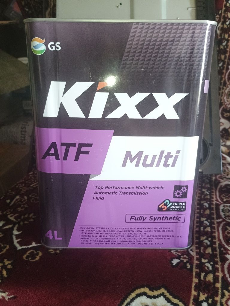 Масло трансмиссионное Kixx ATF Multi 4л.