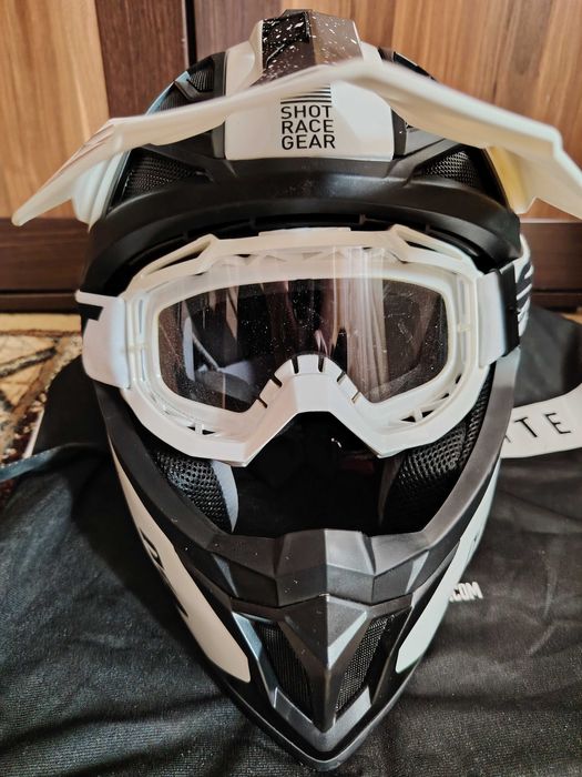 Casca Shot Lite marime M (noua) + ochelari(noi)