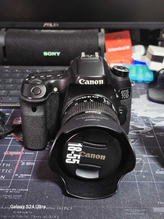 Vand - Canon EOS 70D + Obiectiv Kit 18-55mm IS STM