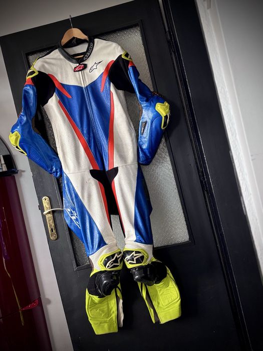 Alpinestars GP tech v3 Blue/White/Red/Fluo 54-Ка