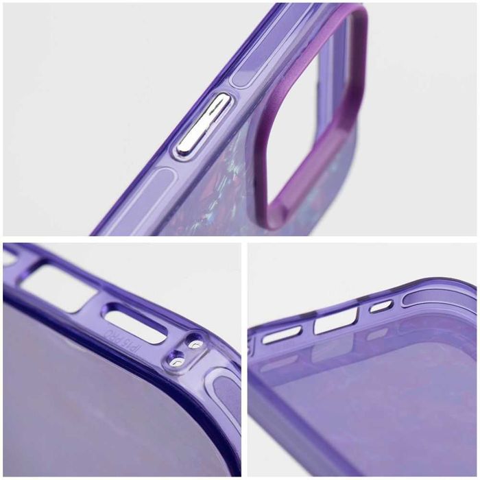 Husa iPhone 16 . 16 Pro . 16 Plus . 16 Pro Max - Tutti Frutti - Violet