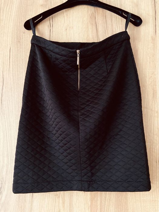 Fuste negre casual 36