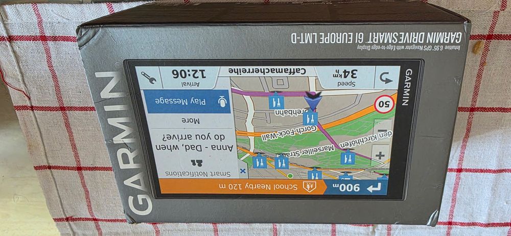 Навигация Garmin Drivesmart 61 Europe LMT-D карти за цяла Европа