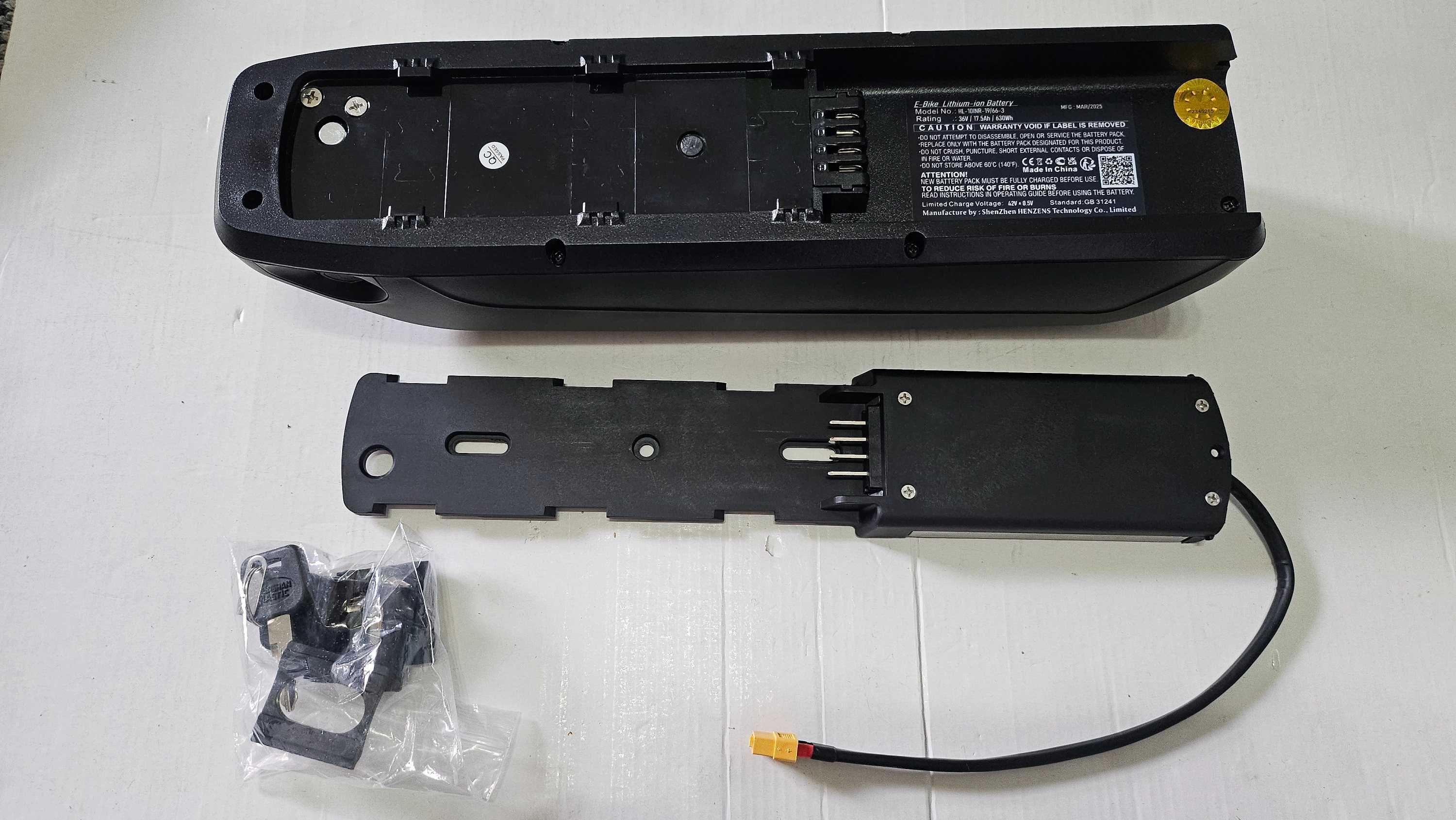 Baterie / Acumulator Li-ion 36V/17.5A, cu sina si chei (NOU 2025)