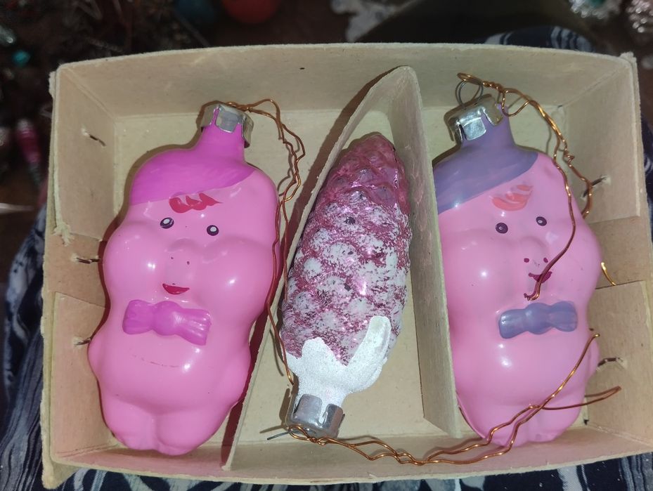 Ёлочные игрушки СССР