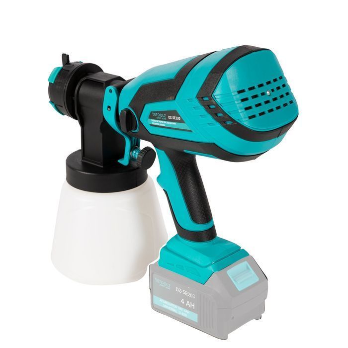 Pistol de vopsit cu acumulator 18v