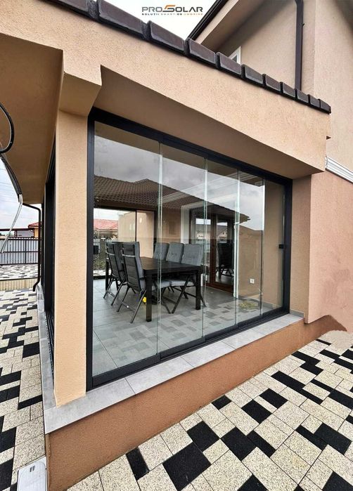 Inchideri terase sticla securizata, armonica, glisanta, ghilotina BN