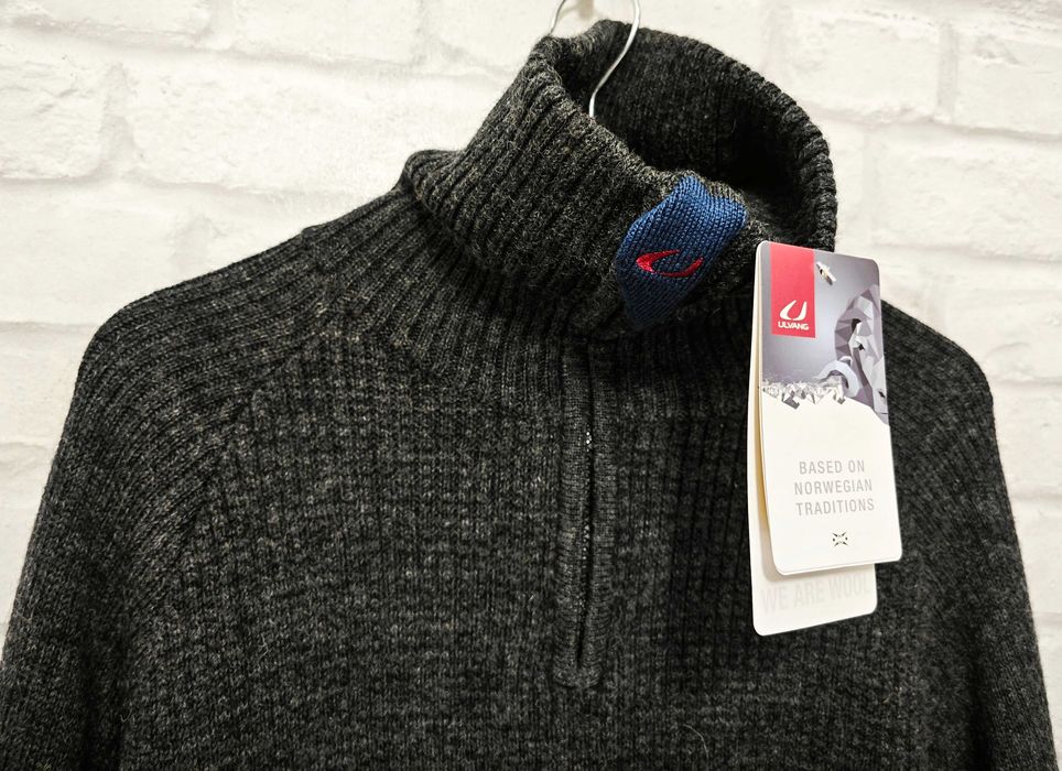 ULVANG Оригинален мъжки вълнен пуловер размер L  НОВО