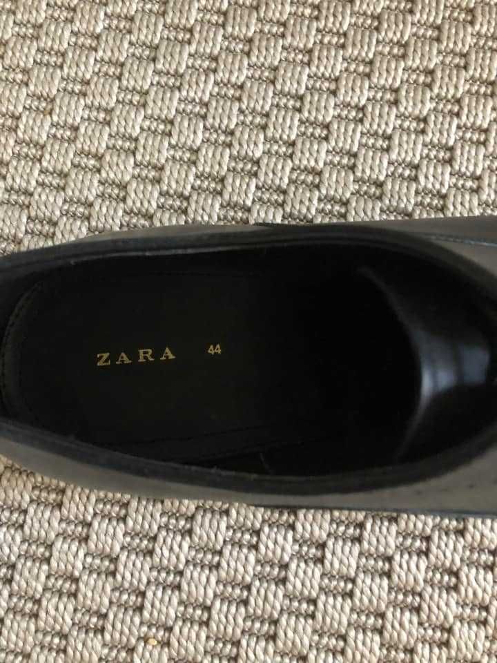 Zara елегантни обувки от изцяло естествена кожа, номер 44