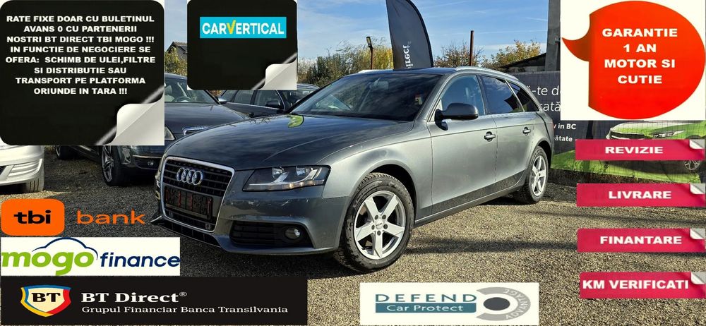 Audi A4 Rate Fixe Audi A4 an 2011 diesel 170 c,p 2000 cm3 clima Carvertical