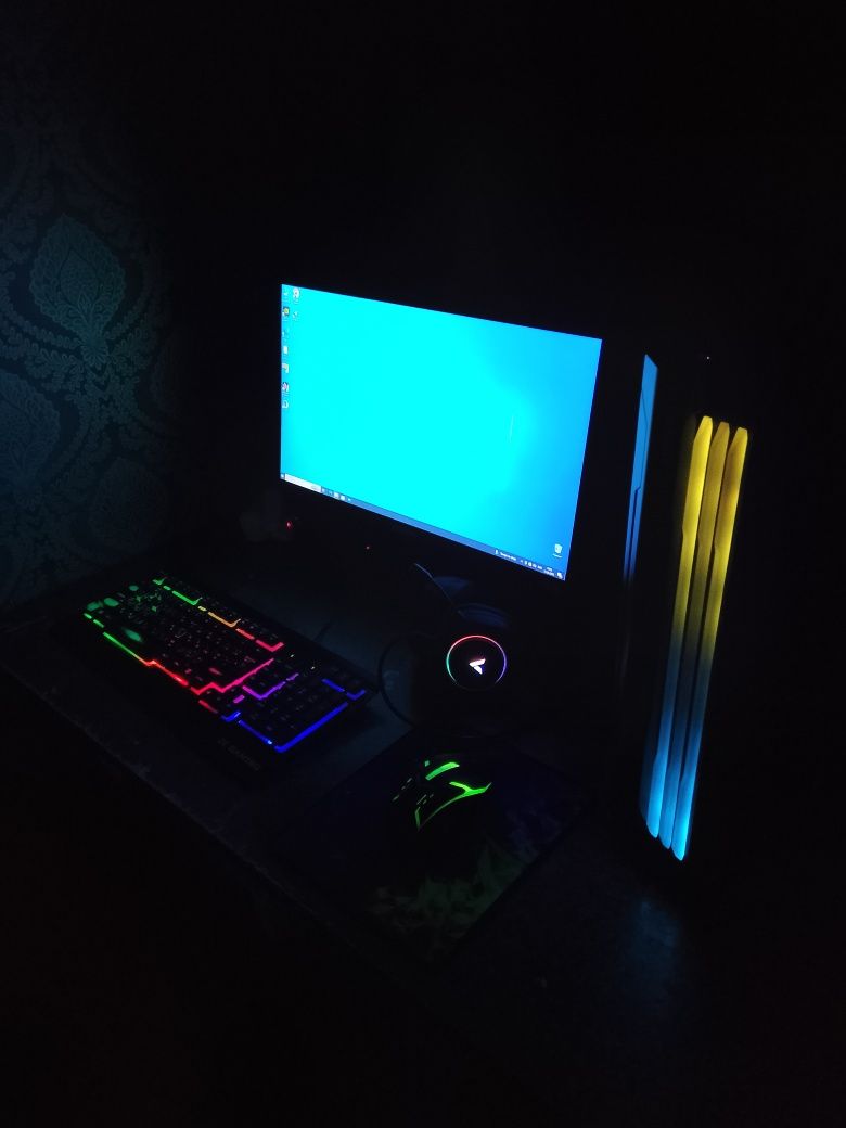 Kuchli Gaming RGB  Kompyuter – i3 9100 | GTX 1060 | 8GB RAM |