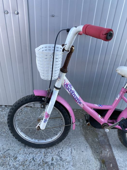 Bicicleta copii fetita 6-8 ani Princess Frozen Pink Scirocco Queen