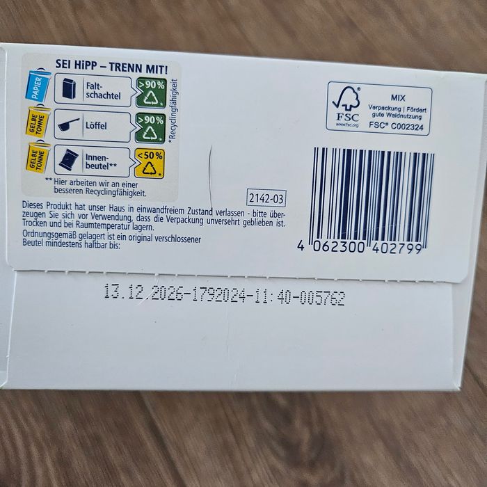 HIPP Combiotik HA1