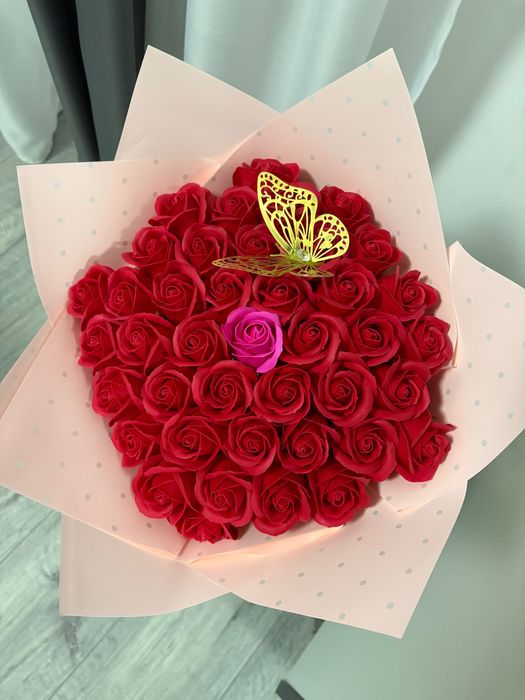 Buchet de trandafiri din sapun