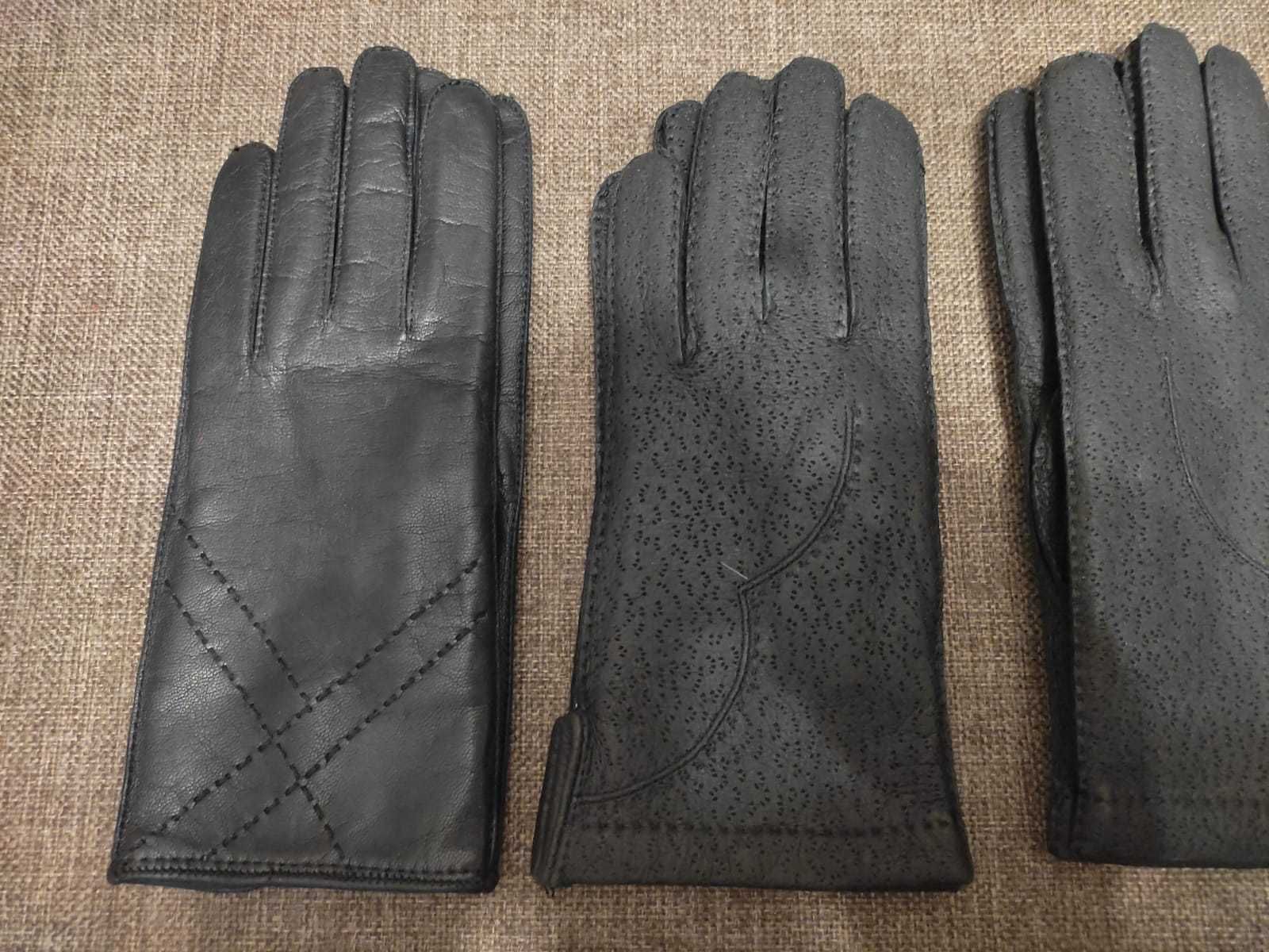 Винтаж кожаные перчатки СССР Румыния Тыргу Муреш и Timisoara