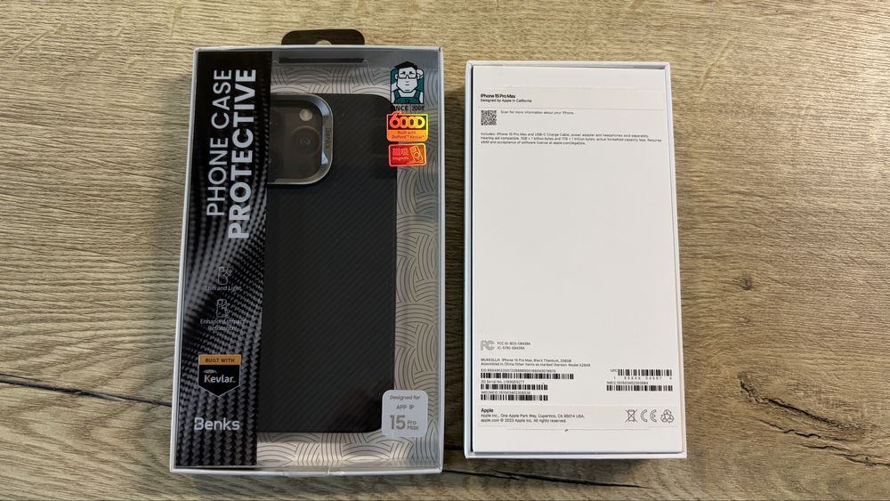 Iphone 15 pro max 256 gb negru neverlocked