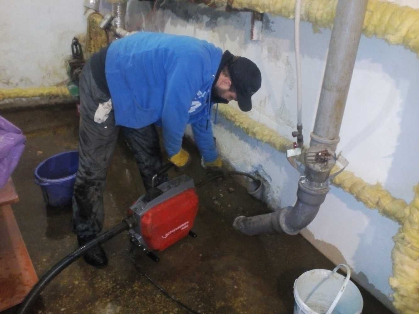 Чистка прочистка очистка канализации труб Услуги сантехника