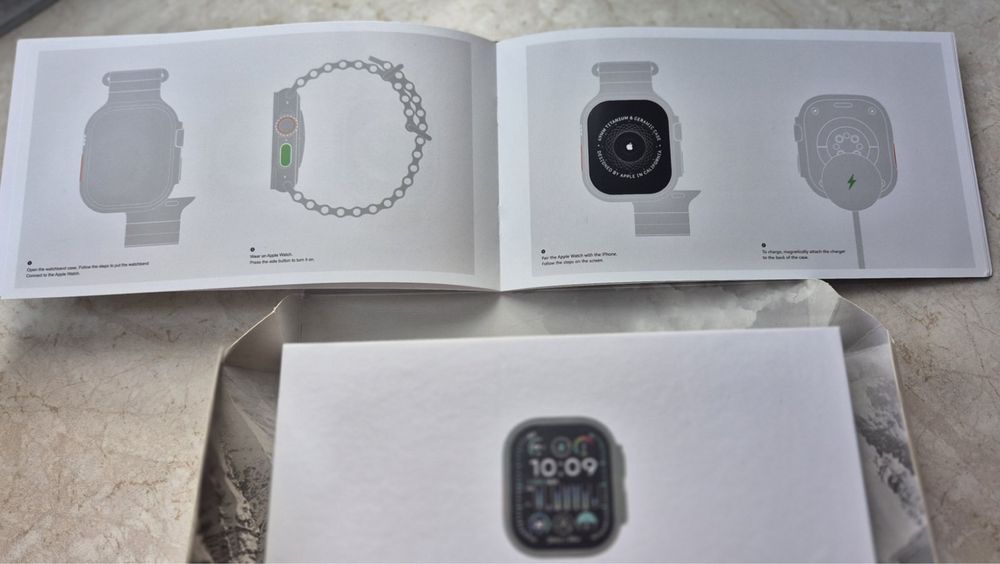 apple watch ultra 2 black ocean band 49mm