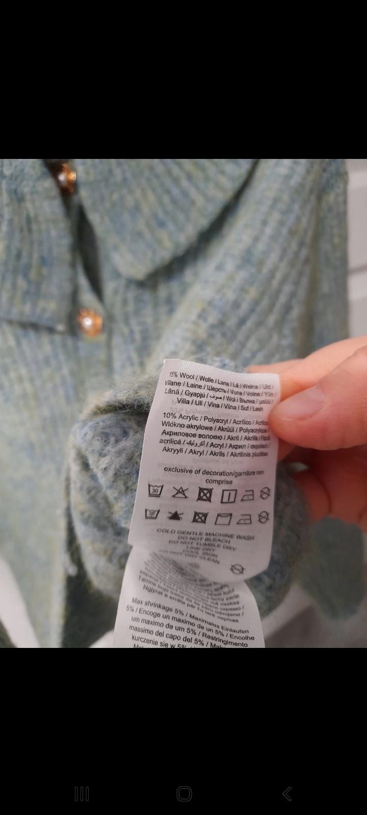 Cardigan din lână, YAS xl