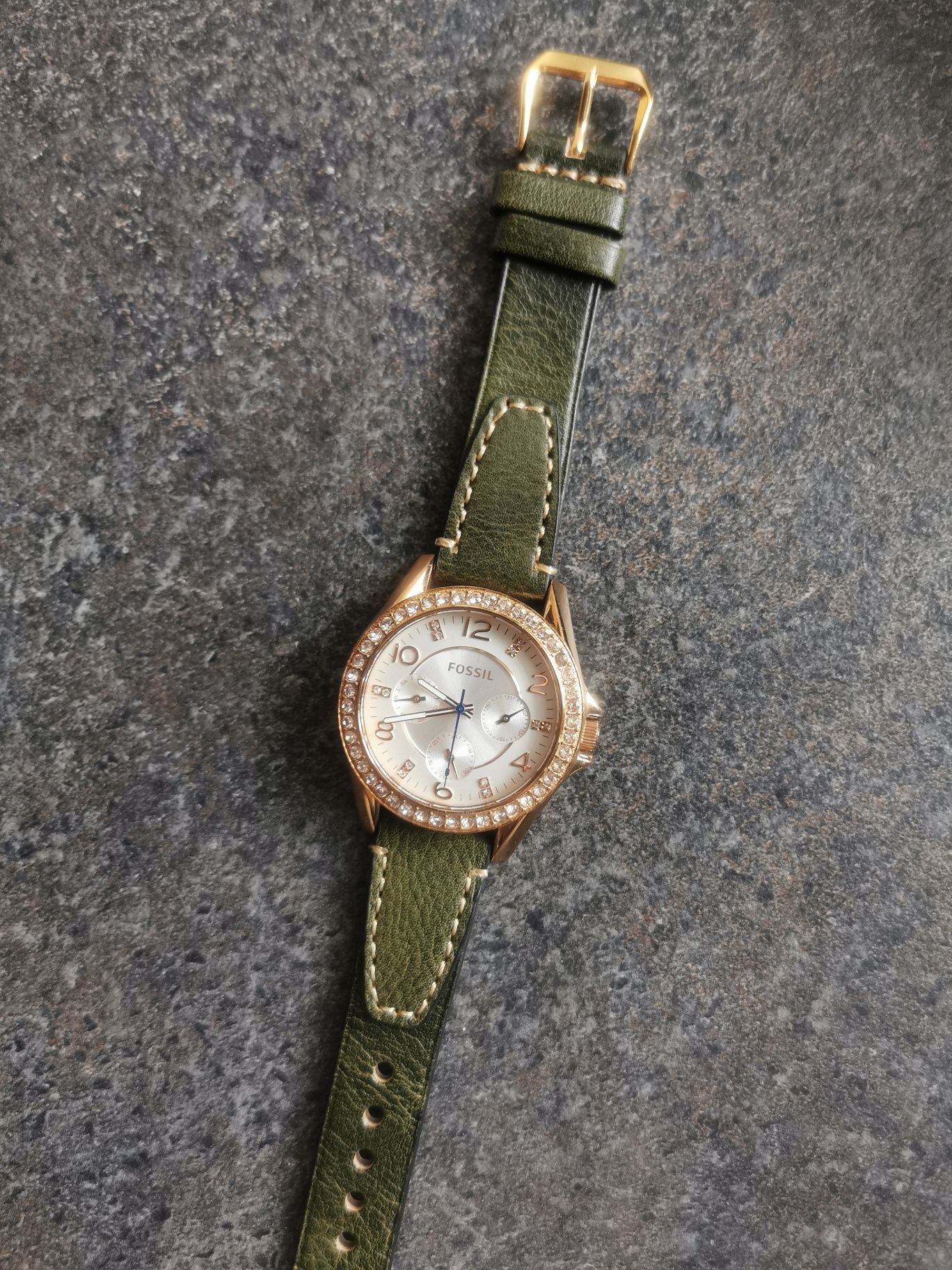 Дамски часовник Fossil ES3887 с нова каишка