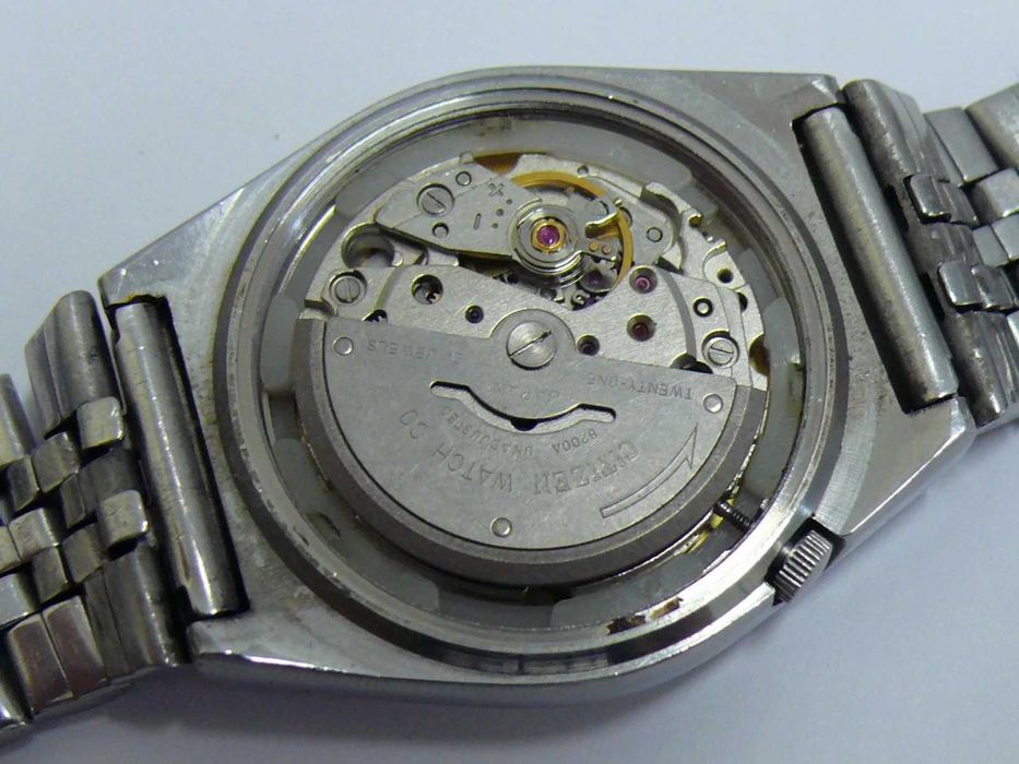 Автоматичен CITIZEN Мъжки ръчен часовник, работещ с Ден/Дата