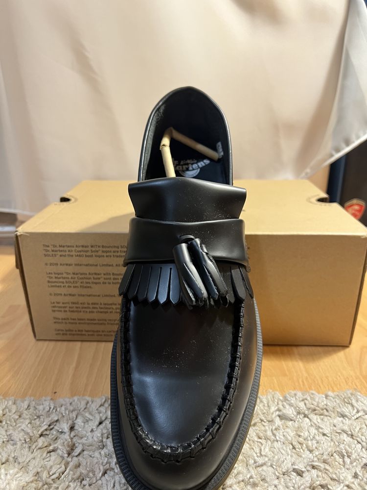 Dr. Martens adrian smooth leather tassel loafers