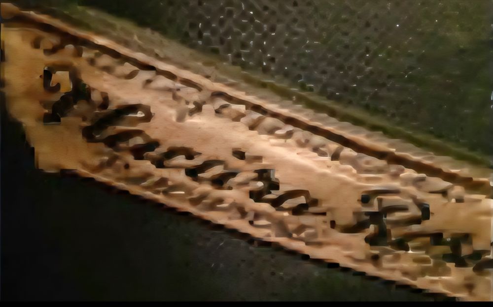 Poseta vintage din piele lacuita