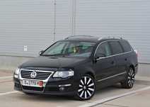 VW Passat B6 2.0tdi 140cp CBAB Euro 5 DSG Piele Crem Xenon Clima Navy