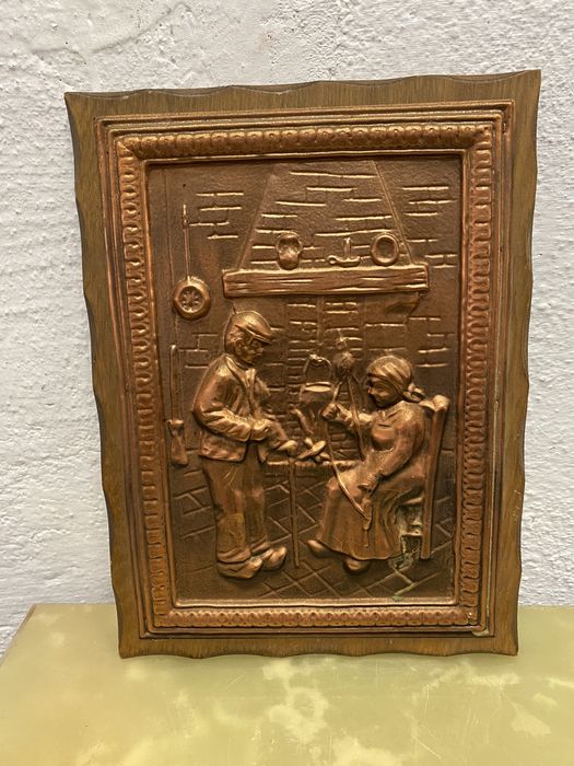 Немско пано за стена от мед