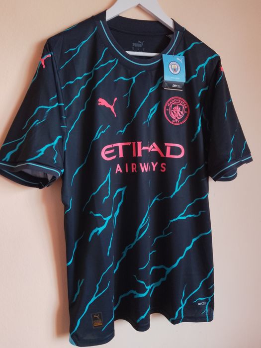 Tricou fotbal Manchester City Third Kit 2023-2024