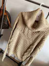 In The Style овърсайз бежов пуловер UK10 EU38