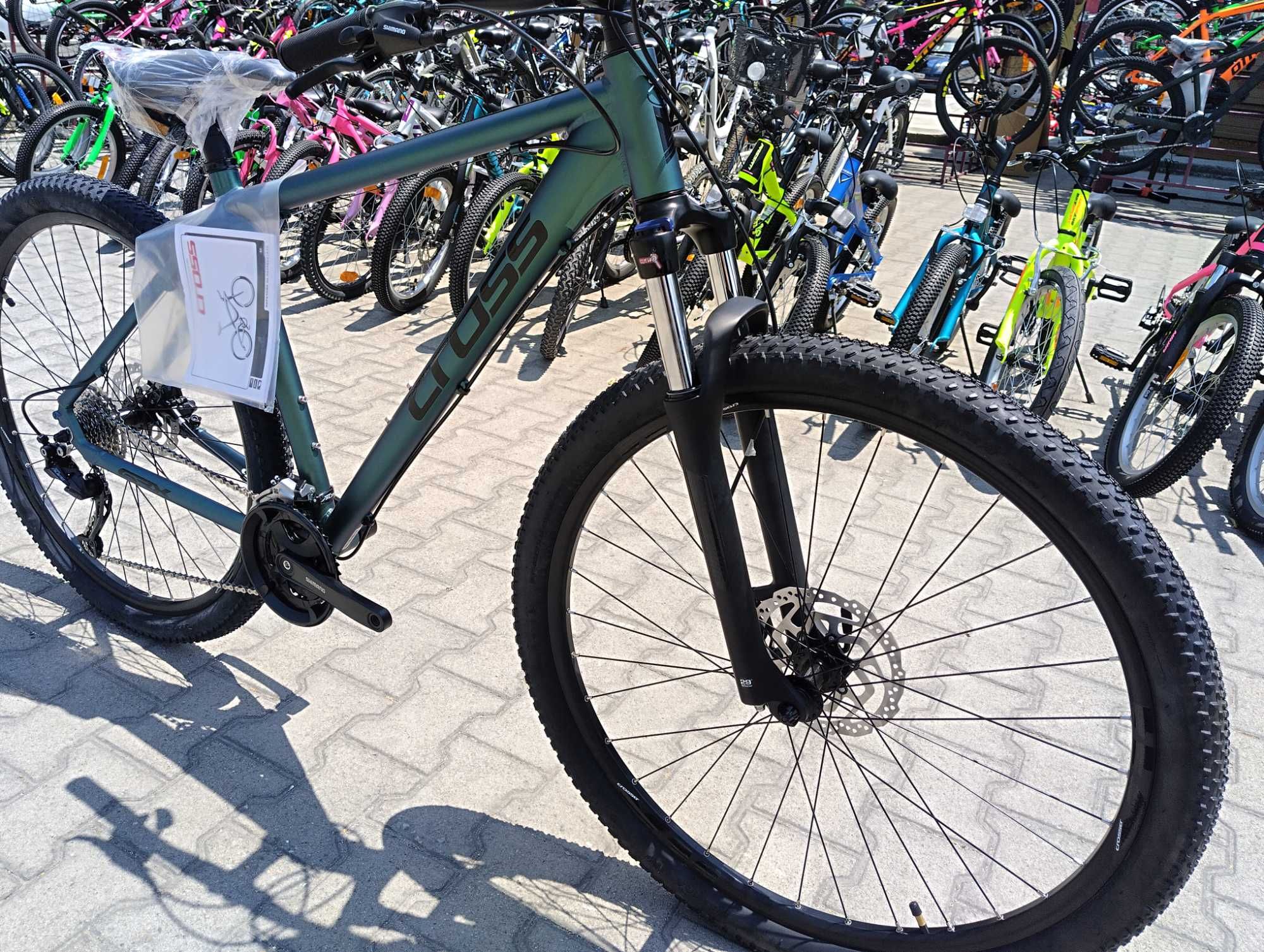 CROSS Велосипед 29" GRX 9 L green