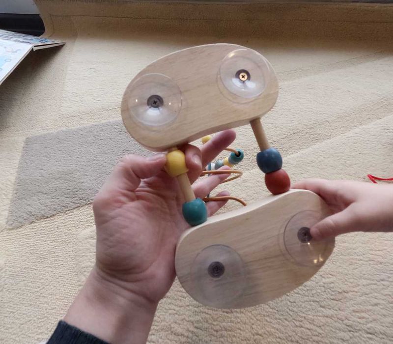 Jucarie bebe Smiki, Animale de padure, labirint intortocheat