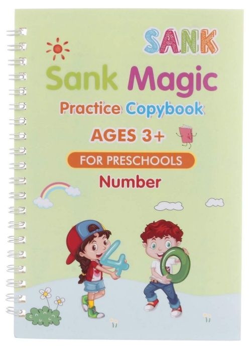 Sank Magic Copybook - Set 4 Carti+ 1 X Stilou+ 5 X Rezerve+ 1 x Suport