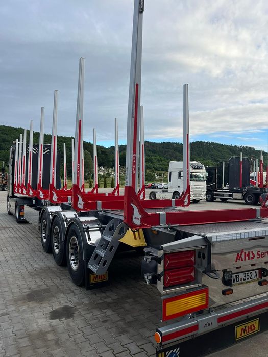 Semiremorca Forestiera Transport Lemn