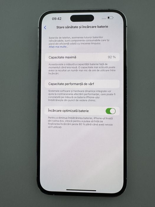 Iphone 14 Pro Max 92% bateria