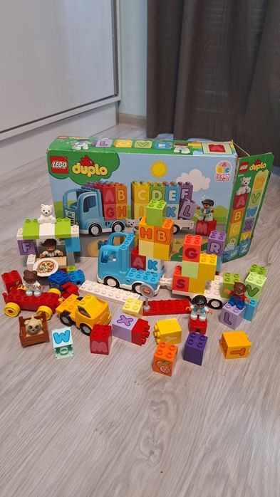 Lego duplo камион с азбука