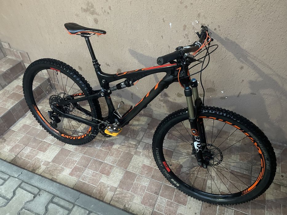 Mtb full suspension"Scott"Carbon 29-er 1x12  Fox Air