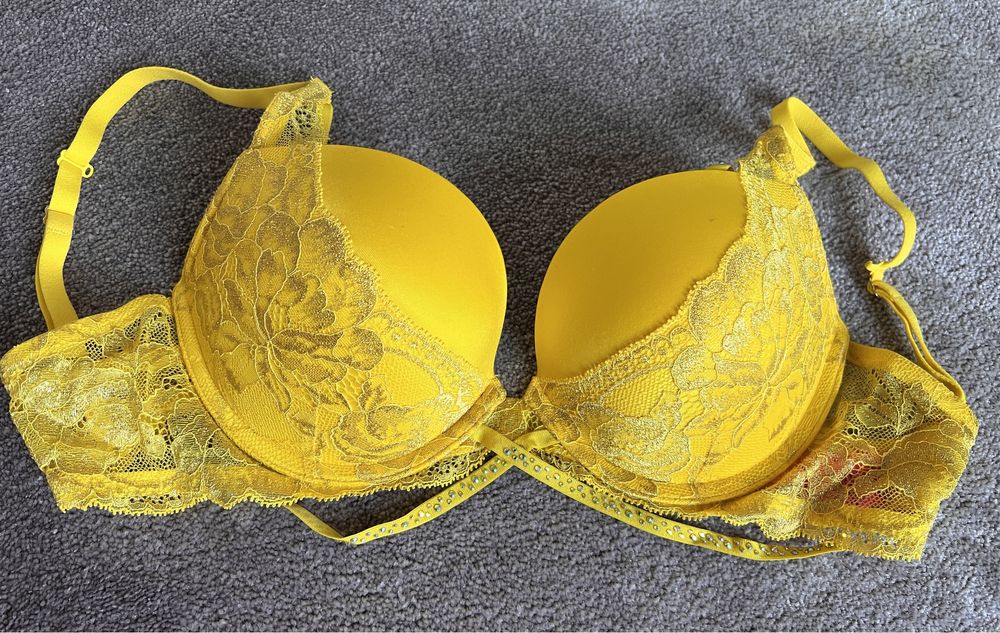 Sutien La Senza - galben, push up