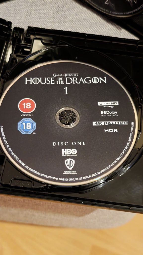 Serial House of the Dragon Sezoanele 1 , 2 Bluray 4K
